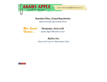 Tablet Screenshot of adamsapple.alphalink.com.au